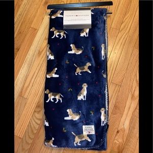 Beagle Sherpa Throw by TOMMY HILFIGER ~ NEW